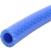 Generic yaoqijie 1M 6-32mm ID rosso/blu Silicone tubo vuoto rinforzato tubo in gomma intrecciata tubo acqua aria resistente al calore linea ad alta pressione durata (colore: blu, dimensioni: ID 6 x OD 12mm)