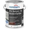 Remmers Vernice per pavimenti e cemento PU marrone rossiccio, 2,5 litri, colore cemento e pavimento, per pannelli in fibra di cemento/massetto/cemento, resilienti e resistenti agli agenti chimici