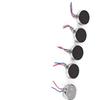 Aexit 3V DC 1027 10mm x 3.3mm Coin vibrazione del telefono mobile 5 Pz (fe80a3112fb76034e3e656d0a937794b)