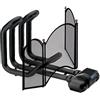 Vortice 70710 Termoventilatore da Caminetto Caldofà Vortice con Parascintille, Nero