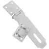 HAMPPLIES Chiusura Porta Sicurezza in Acciaio Inossidabile Argento con Viti, Blocco Antifurto Facile da Installare per Casa e Ufficio,