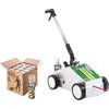 A.M.P.E.R.E Ampere | Set carrello traccialinee | macchinetta traccialinee con 12 bombolette Traffic Extra Paint | giallo | con accessori