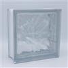 Fuchs Design Design Mattone di vetro nuvola chiaro lucido 19x19x8 cm - 5 pezzi