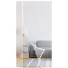WYRHT Zanzariera Magnetica 80x210cm Tendina Magnetica per Zanzariera Apertura a Sinistra o destra per Legno Ferro Porte in Alluminio Chiusura Automatica Bianco