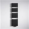 Mai & Mai Termosifone da Parete 180x50cm, Radiatore Scaldasalviette Termoarredo da Bagno Scalda Portasciugamani da Parete e Pavimento in Acciaio, Antracite