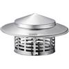 YQYHNB Canna Fumaria Tonda, Cappello Eolico Per Camini In Acciaio Inox, Tappo Antipioggia Per Camino, Universale Per Camini E Caminetti, Facile Da Installare Sui Tetti(250mm (9.84 in))