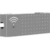 Generico Box Nascondi Router WiFi,Montaggio a Parete Multifunzionale Acciaio al Carbonio per Casa | Copri Scatola Modem - per Connessione Rete Presa Uscita Organizzatore Cavo Soggiorno TV Scrivania