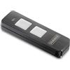 ZONAPRO Radiocomando Telecomando 2 Canali SOMMER PEARL TWIN NERO S10019-00001 868 Mhz