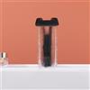 SJQKA Rubinetto Bagno Cascata Nero, Miscelatore Lavabo Stile Moderno, Monocomando a Cascata Con Acqua Calda e Fredda