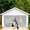 AMZSUMGD Zanzariera Magnetica, 100 x 210 cm Zanzariera Porta Finestra Magnetica, Chiuso Automaticamente Pieghevole Rete, Conveniente per Bambini E Animali Domestici Bianco