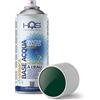 HQS High Quality Spray HQS Bomboletta di Vernice Spray 400ml Base Acqua Colori Ral (Ral 6005 Verde Muschio)