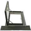 ELUMA Lucernario CLASSIC LIBRO PLUS | Finestra per uscita sul tetto | Apertura laterale con blocco anta a 90° | Vetrata Antigrandine + Antinfortunistica | Made in Italy | 55x78 Base x Altezza