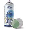 HQS High Quality Spray HQS Bomboletta di Vernice Spray 400ml Base Acqua Colori Ral (Ral 6011 Verde Reseda)