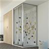 Idralite Box Doccia 80x100 AP. 100 CM H198 trasparente mod. Urban Duo P