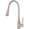 Invena Rubinetto da cucina, colore: beige, Pogo Plus
