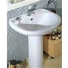 Azzurra Lavabo con Colonna Azzurra Serie Diana