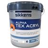 Sikkens Idropittura Traspirante per Interni Alpha Tex Acryl Bianca 1 Litro