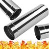 BG INVEST Tubo per Camino in Acciaio Inossidabile INOX - Lunghezza 500mm 0.5 metro - Tubo per Canne Fumarie - Resistente al Calore e alla Corrosione - Alta Qualità - Diametro 130mm - Ø 130 mm x 0,5 m