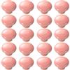 ZESLIV 20 pezzi Pomelli per mobili, maniglie in ceramica, pomelli per cassetti, ante per armadi, pomello per mobili, rosa