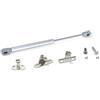 Emuca 1274225 Set di 10 Kit per Sollevare a Ribalta Le Ante Dei Mobili, 8 Kg, 100 Mm