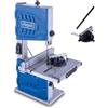 Scheppach Sega a nastro HBS261, altezza di taglio 130 mm, 2 velocità: 720 m/min e 1000 m/min | Incl. attacco parallelo, calibro di taglio trasversale e bastone scorrevole