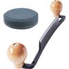 Generic Raspa per spellatura - Coltello scortecciatore, utensile a due mani per spellare la corteccia degli alberi | Attrezzo per spellatura del legno di -Edged, per lavorazione del legno