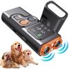 warmow BarkGuard - Dispositivo antiabbaio per Cani, Dispositivo deterrente per l'abbaio del Cane aggiornato 2024 può Fermare comportamenti Cattivi con Display HD e Torcia a LED, Non c'è Bisogno di Urlare o