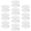 Pssopp Adesivi Silicone Ventose per Acquario - 10pcs Serbatoio Aderenti Doppia Faccia - Pompa Acquario Accessori affidabili e duraturi