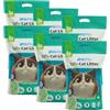 BPS BUENA PET SHOP Lettiera GATTO TOFU Agglomerante 【36LITRI】 smaltibile wc Senza Polvere e Senza odori (Tè verde 36L)