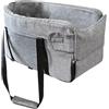 Generico Letto di animali domestici, letti per animali domestici non slip regolabili, controllo centrale morbido, borsa da viaggio multiuso, sedile traspirante, auto console centrale per cani per viaggi su str