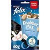 Felix KnabberMix Croccantini per gatto, confezione da 8 (8 x sacchetti da 60 g)