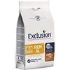 Generico EXCLUSION Medium&Large Breeds Renal Cane gusto Maiale-Sorgo-Riso | alimento secco completo per cani adulti di taglia medio-grande, per cani con insufficienza renale, 1 confezione da 12kg.