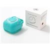 CO2 MANIA Spazzola Morbida Silicone Cani e Gatti per Lavaggio e Massaggio con Dispenser Sapone Liquido (Italia)