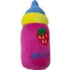 generic Durevole Peluche per Cani, a Forma di Bottiglia di Latte, Resistente Ai Morsi, Antinoia, Morbido Peluche Stridulo per Cani per Giochi al Chiuso e All'aperto (Rosa Rossa)
