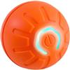 Eznaobo Palla Interattiva per gatti cani,Palla intelligente auto-movente con luce LED, Gatti in Casa Intelligente Rotolante Automatica, Palle giocattolo ricaricabili per gatti, cani,4.5cm (orange)