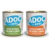 ADoC Dog Cibo Umido per Cani MIX 2 - Pollo con Riso e Carote - Tonnetto con Patate e Carote - 16 Lattine da 285gr