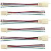 YIXISI 3 Paia 2.8mm 6 Pin Connettori Elettrici per Auto, 2.8mm Maschio e Femmina Connector con Cavo 140mm 20 AWG, per Moto, Bici, Auto, Barche, ABS