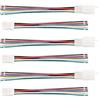 YIXISI 3 Paia 2.8mm 6 Pin Connettori Elettrici per Auto, 2.8mm Maschio e Femmina Connector con Cavo 140mm 20 AWG, per Moto, Bici, Auto, Barche, Nylon