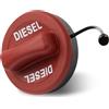 EZVEZS Coperchio serbatoio, coperchio serbatoio carburante auto con fascetta di ritenuta, chiusura serbatoio compatibile con Mercedes-Benz Classe A W176, CLA C117, GLA X156, Classe C/E W205/W213, coperchio