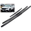 Yrrltsy Set da 3 pezzi di tergicristalli anteriori e posteriori-Per modelli Honda CR-V CRV MK5 2016-2021, 26+17+12 - Set di tergicristalli per parabrezza,facile installazione