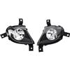 Cujjsrwp Gruppo Ottico Paraurti Anteriore 63177199893, 63177199894 Paraurti Anteriore Fendinebbia Antinebbia Luce Di Guida Per BMW E90 E91 LCI 318 320 325 328 330 2009 2010 2011 2012(Only Left)
