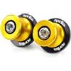 YUTUJBKM nottolini cavalletto moto Per RS125 RSV4 RSV1000/R RS660 Tuono 660 Tuareg 660 RS457 RS V4 125 M6/M8 Viti Per Supporto Cursore Forcellone Posteriore Per Moto(6MM-yellow)