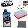 OP Kit tagliando 3 filtri + 5L olio 5W-30 Tech FE compatibile con Dacia jogger 1.0 TCE 100 ECO-G Benzina/gasauto (gpl) 2021+