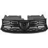 Segrehy Griglia paraurti anteriore cromata 623108072R di ricambio per Dacia Sandero Stepway MK2 Facelift dal 2017 al 2020
