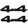 YYlingx 2 adesivi universali per auto 4x4 nero adesivi per auto decalcomanie 3D metallo logo distintivo copertura completa adesivo di ricambio adesivo emblema adesivo compatibile con Toyota Tundra decorazioni