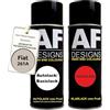 Alex Flittner Designs Auto Vernice Spray Set per Fiat 261A Perla Vasari MetallicBase Trasparente 2x400ml con vernice spray trasparente
