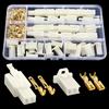 YIXISI 120 Pezzi 2.8mm Kit di Connettori Elettrici per Auto, 2 Pin Kit Connettore e Terminali da Crimpare, Connettori per Cavi Elettrici per Automobili, per Auto e Moto