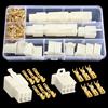 YIXISI 140 Pezzi 2.8mm Kit di Connettori Elettrici per Auto, 6 Pin Kit Connettore e Terminali da Crimpare, Connettori per Cavi Elettrici per Automobili, per Auto e Moto