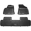 MTM Tappetini Gomma per Peugeot 5008 I 7 posti 05.2009-06.2017 Design a Vaschetta, su Misura con Bordi Rialzati cod. 3D 5615