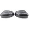 liuzz Tappo copri specchietto retrovisore in fibra di carbonio/nero adatto per Ford Focus MK2 MK3, adatto per Mondeo mk4 Facelift Estate 2010-2014-carbon_fiber